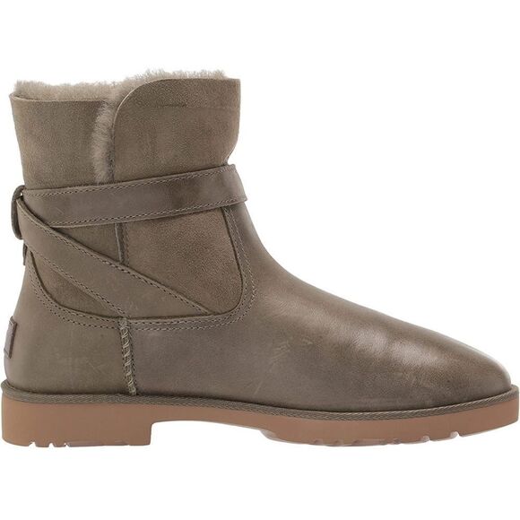 UGG Women's Romely Buckle boots in rusty olive - Picture 9 of 11